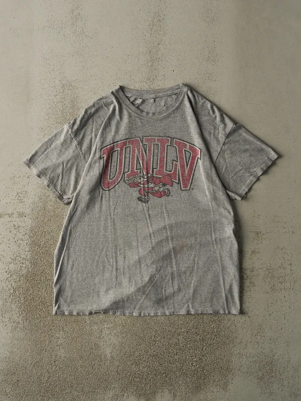 Vintage 90s Grey UNLV Tee (L/XL) sold by Rebalance Vintage