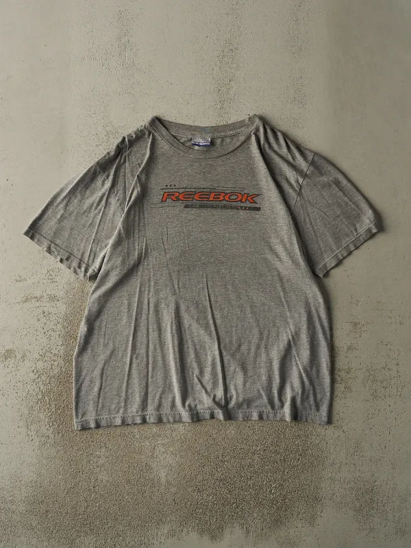 Vintage 90s Grey Reebok Tee (XL) sold by Rebalance Vintage