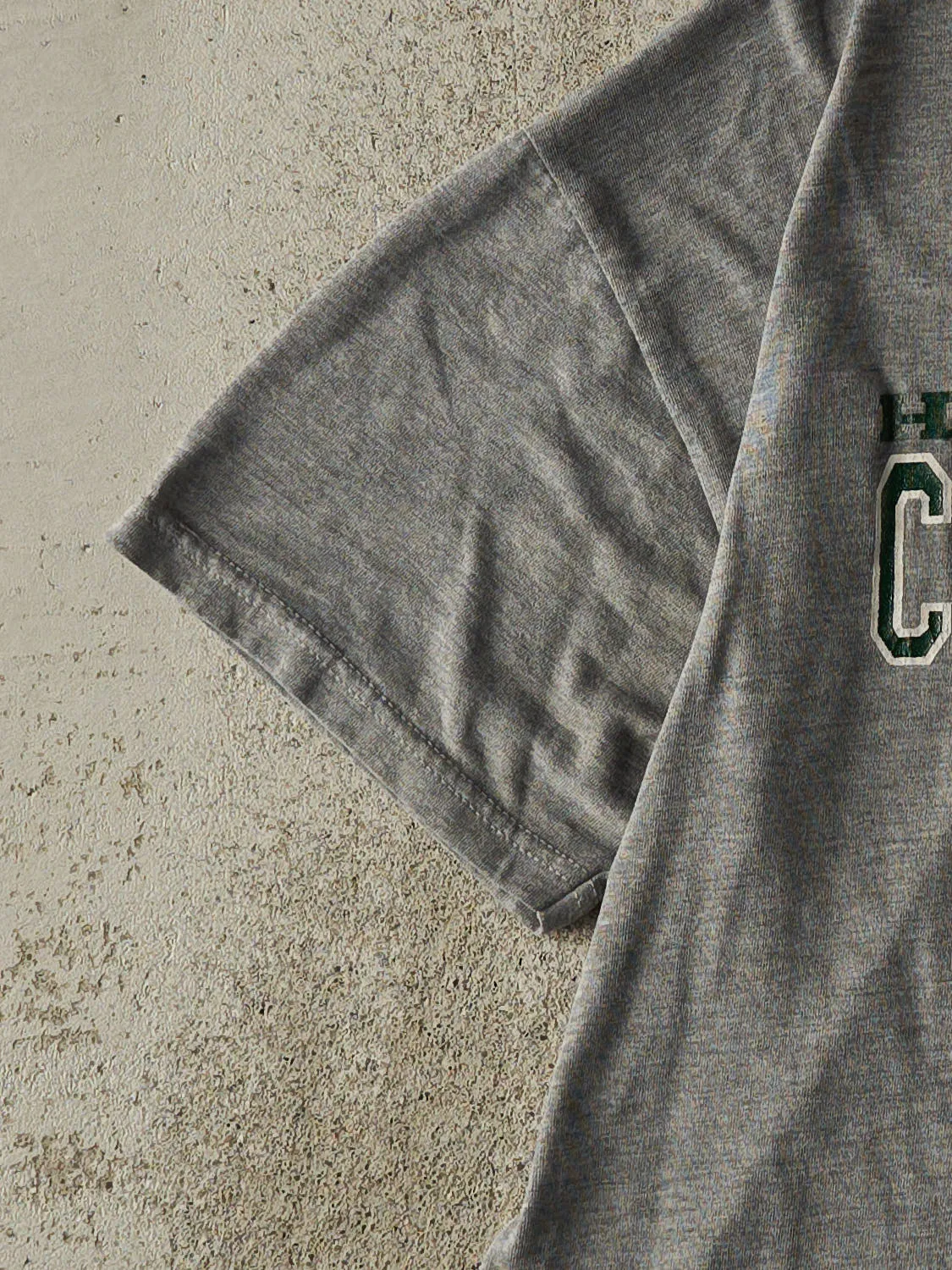 Vintage 90s Grey Holy Cross Crusaders Tee (M) sold by Rebalance Vintage product image thumbnail 3