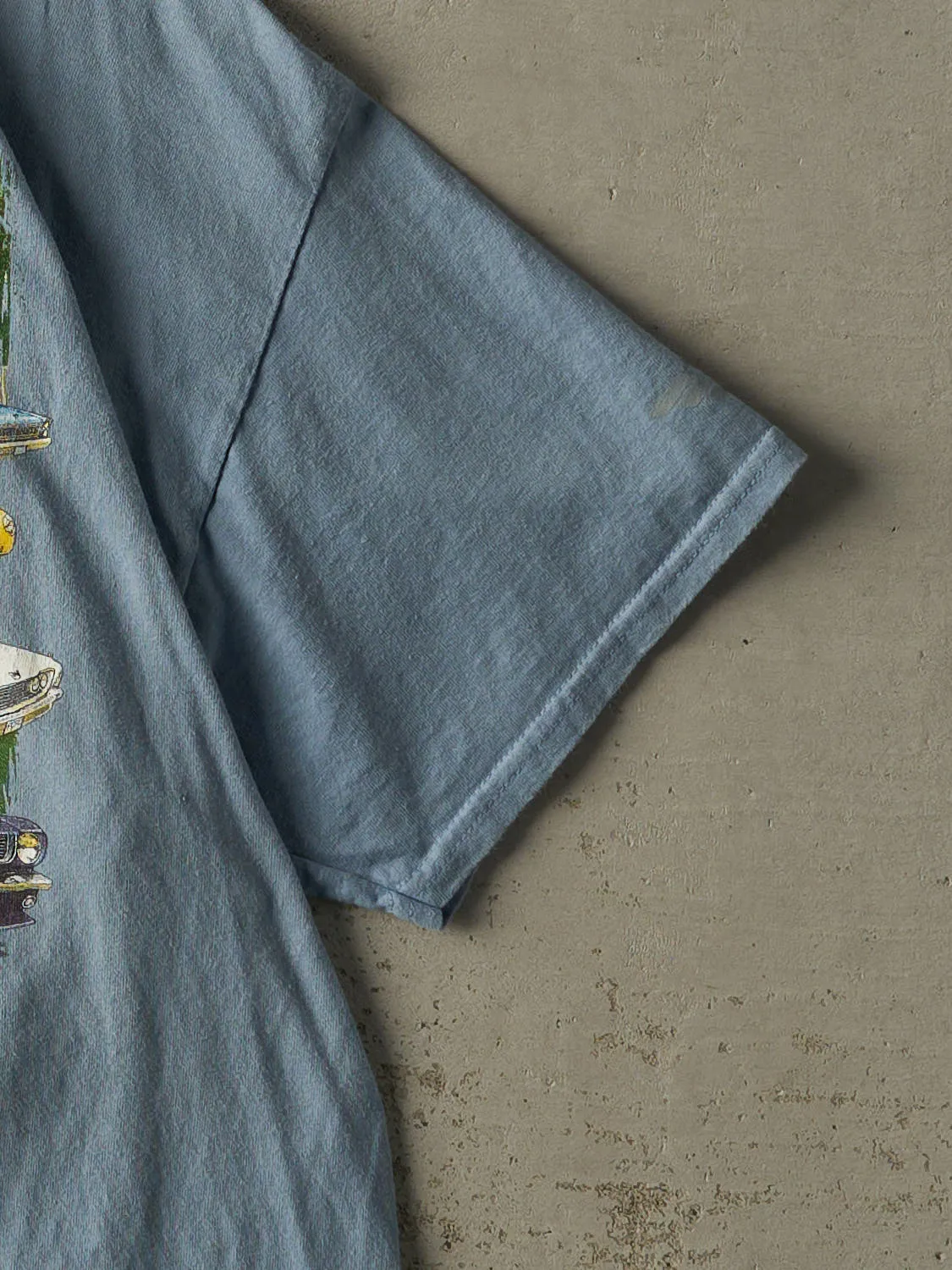 Vintage Y2K Slate Blue Ford Field of Dreams Tee (L) sold by Rebalance Vintage product image thumbnail 4