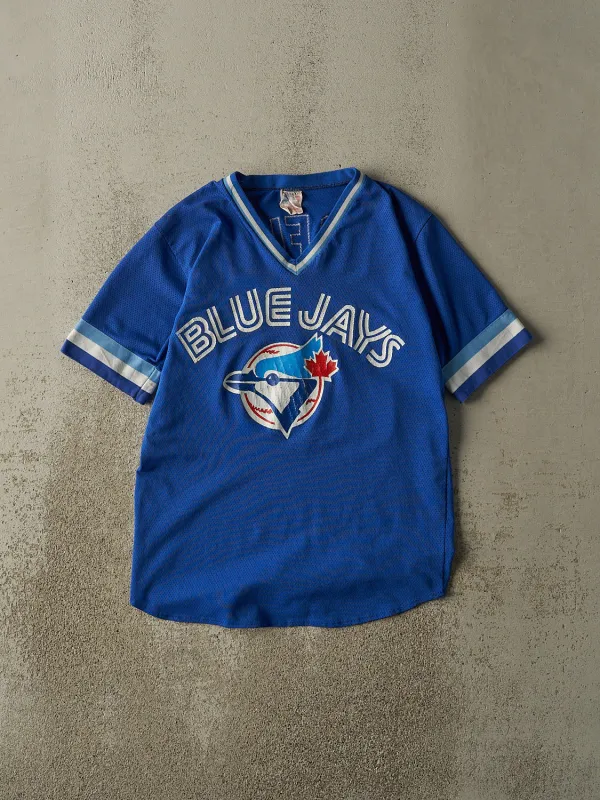 Vintage 80s Blue Toronto Blue Jays Jesse Lee Barfield Jersey (M/L) sold by Rebalance Vintage