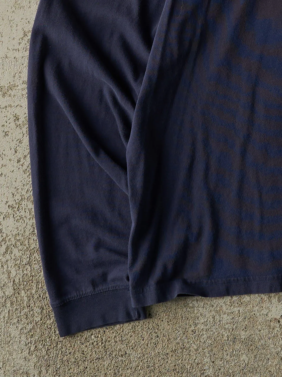 Vintage Y2K Navy Blue Polo Ralph Lauren Long Sleeve (M) sold by Rebalance Vintage product image thumbnail 3