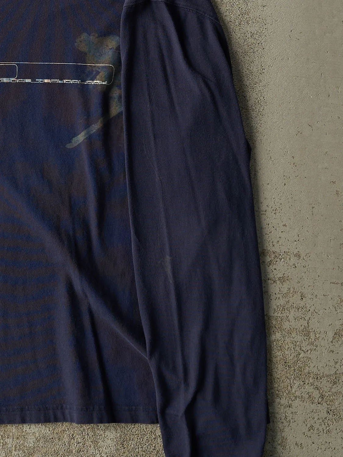 Vintage Y2K Navy Blue Polo Ralph Lauren Long Sleeve (M) sold by Rebalance Vintage product image thumbnail 4