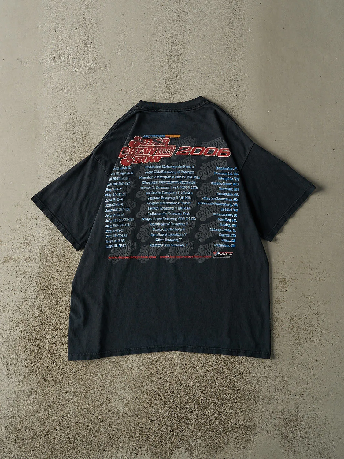 Vintage 06' Faded Black Super Chevy Show Tee (L/XL) sold by Rebalance Vintage product image thumbnail 2