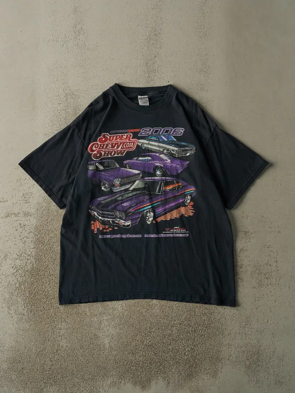 Vintage 06' Faded Black Super Chevy Show Tee (L/XL) sold by Rebalance Vintage