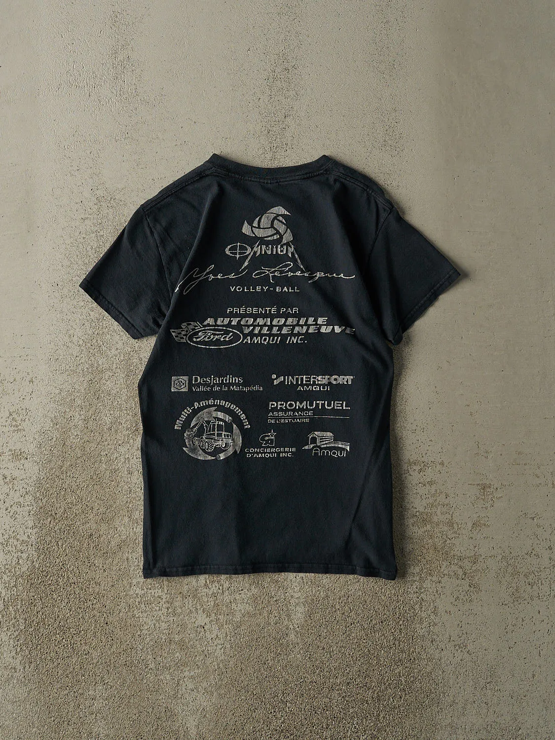 Vintage Y2K Faded Black Ford Volleyball Tee (XS) sold by Rebalance Vintage product image thumbnail 2