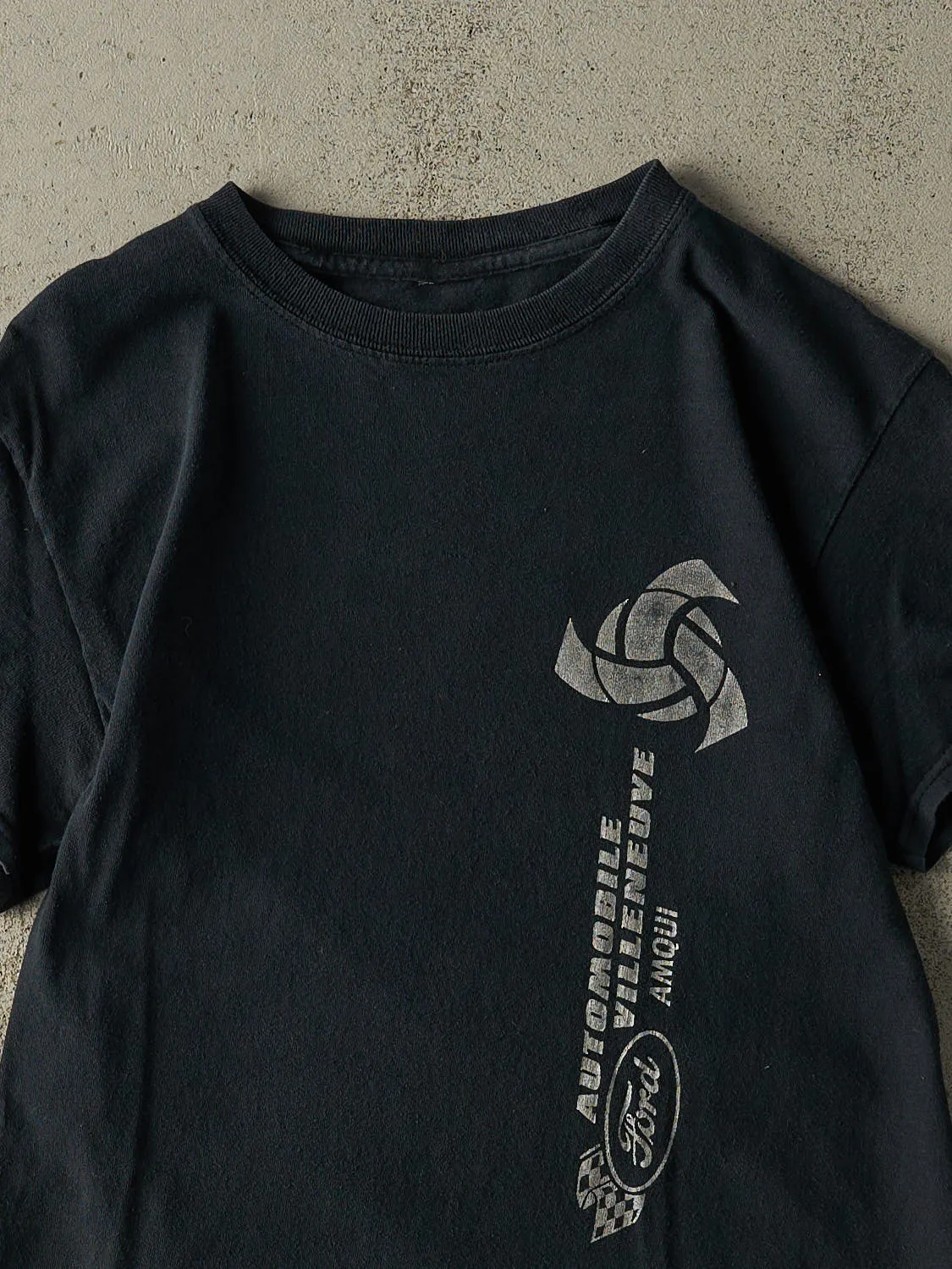 Vintage Y2K Faded Black Ford Volleyball Tee (XS) sold by Rebalance Vintage product image thumbnail 3