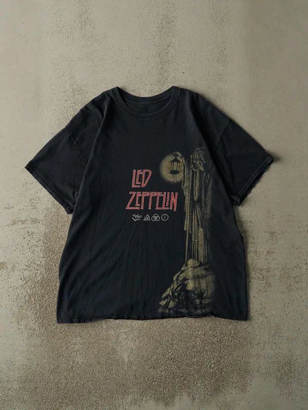 Vintage 12' Black Led Zeppelin Tee (L) sold by Rebalance Vintage