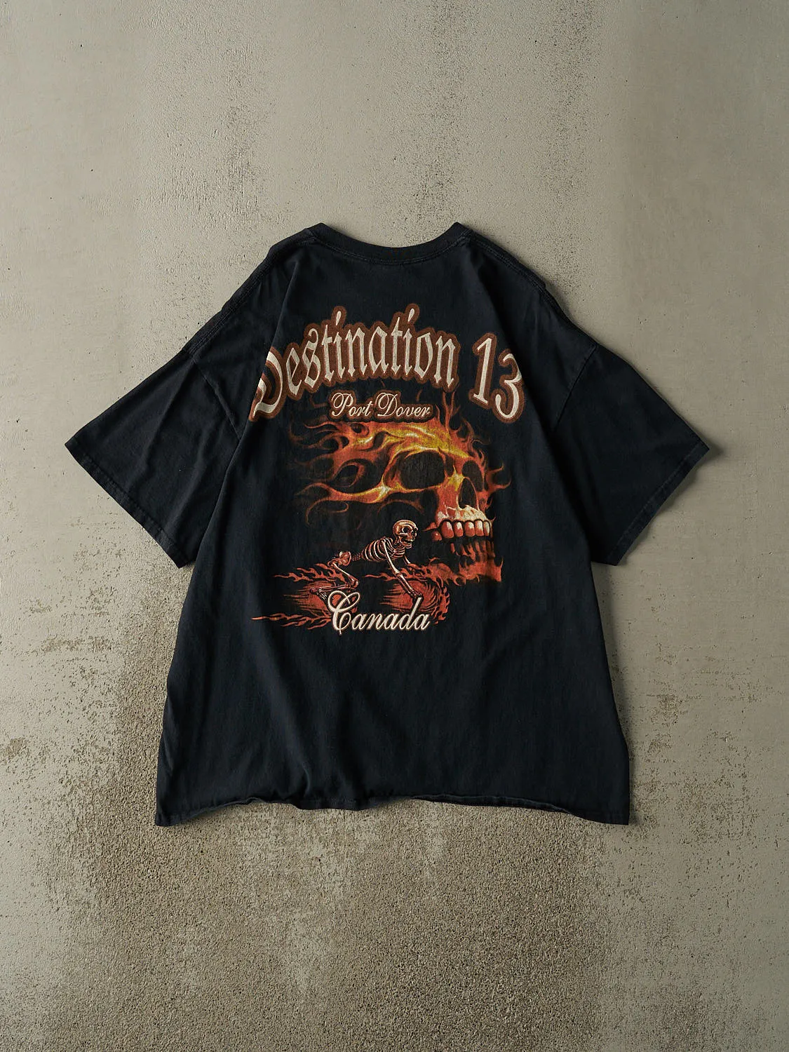 Vintage 14' Black Friday the 13th Port Dover Bike Rally Tee (XL) sold by Rebalance Vintage product image thumbnail 2