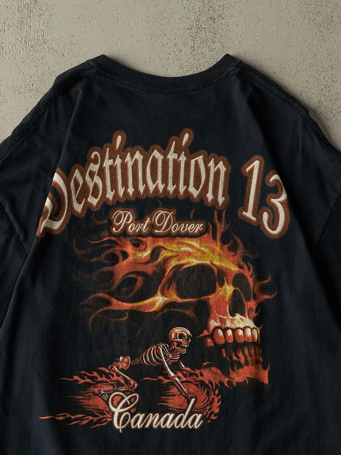 Vintage 14' Black Friday the 13th Port Dover Bike Rally Tee (XL) sold by Rebalance Vintage product image thumbnail 4