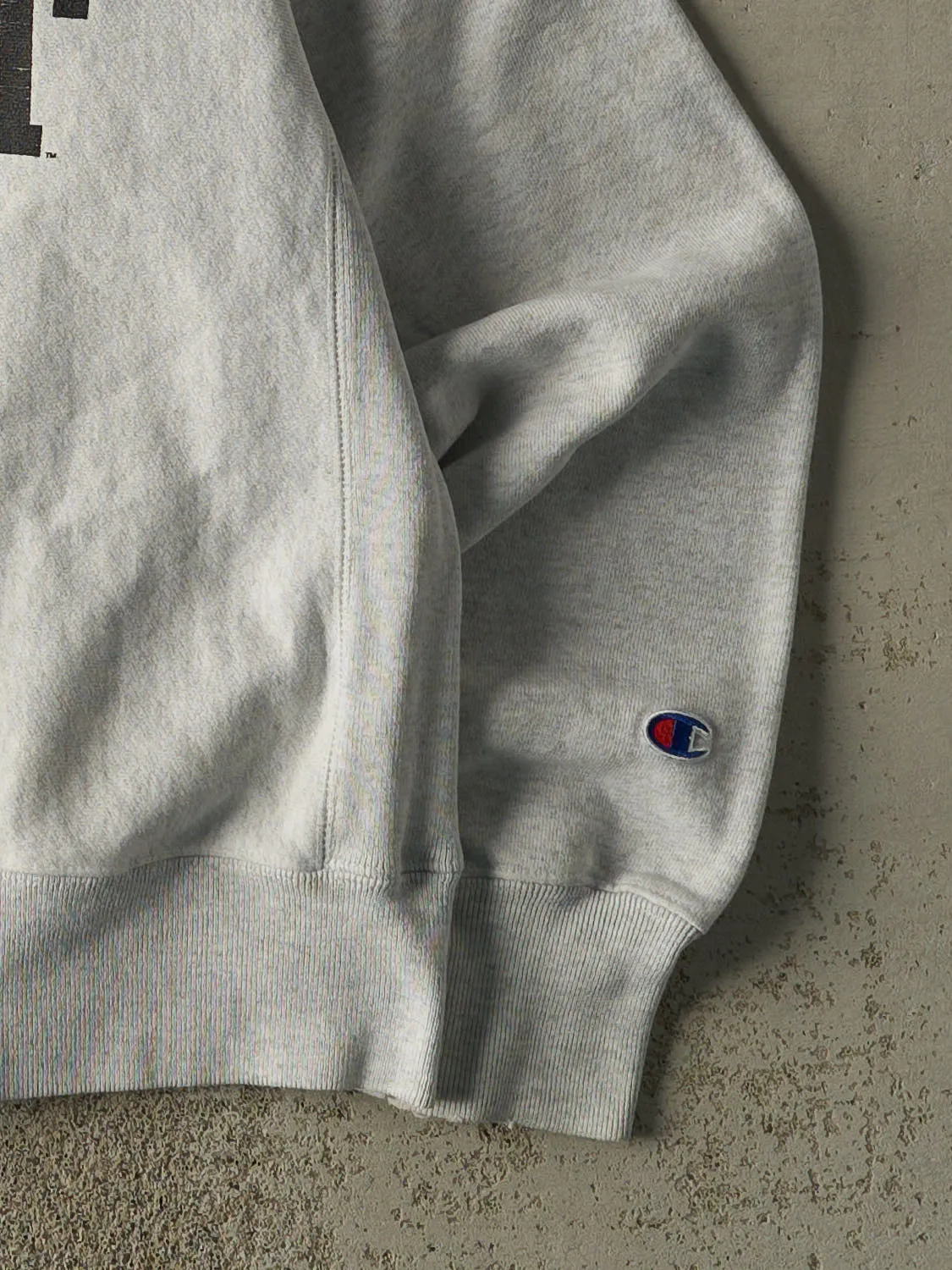 Vintage 90s Heather Grey Wake Forest Champion Reverse Weave Crewneck (S/M) sold by Rebalance Vintage product image thumbnail 4