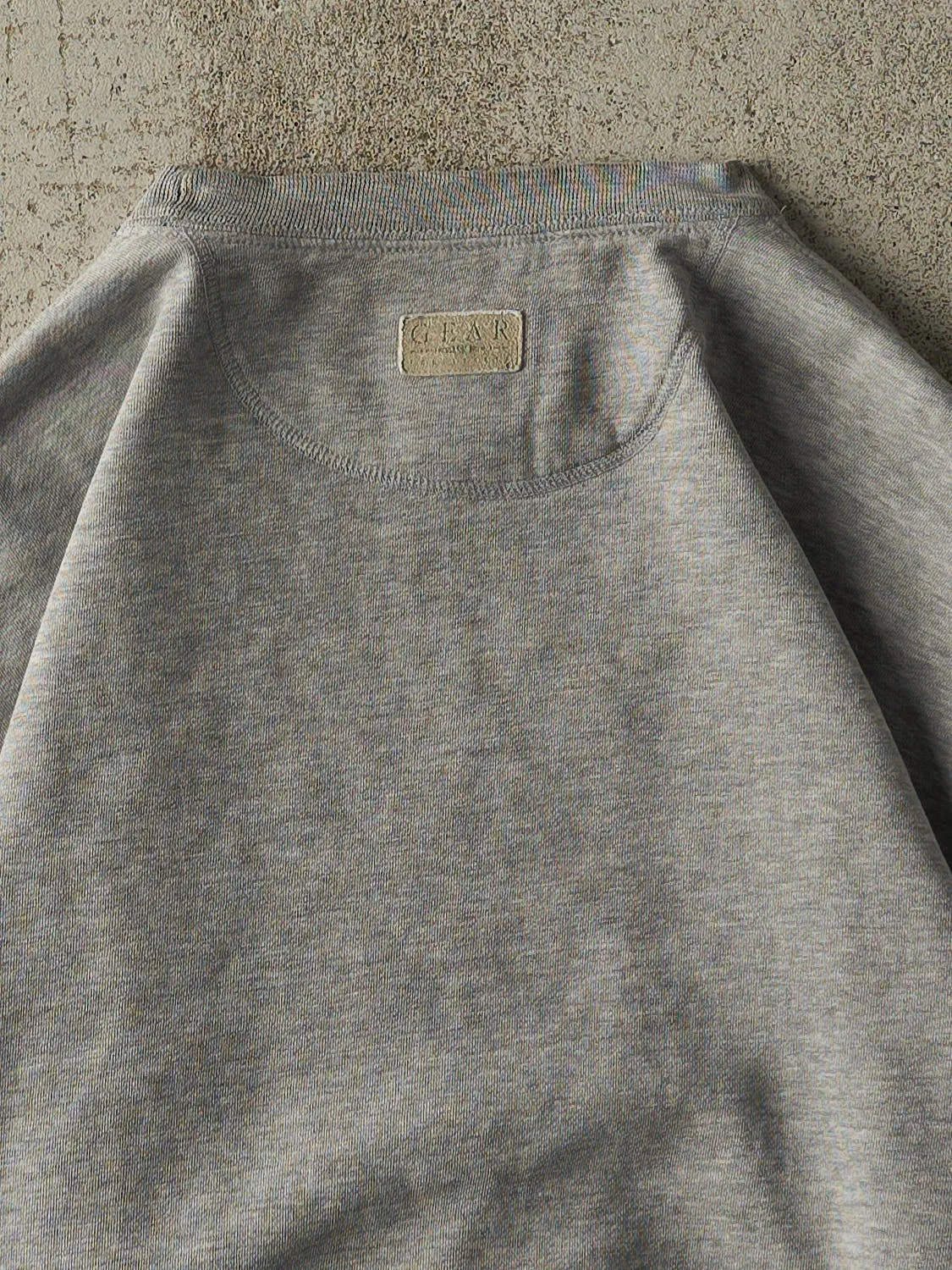 Vintage 90s Grey BYU Embroidered Crewneck (M) sold by Rebalance Vintage product image thumbnail 4