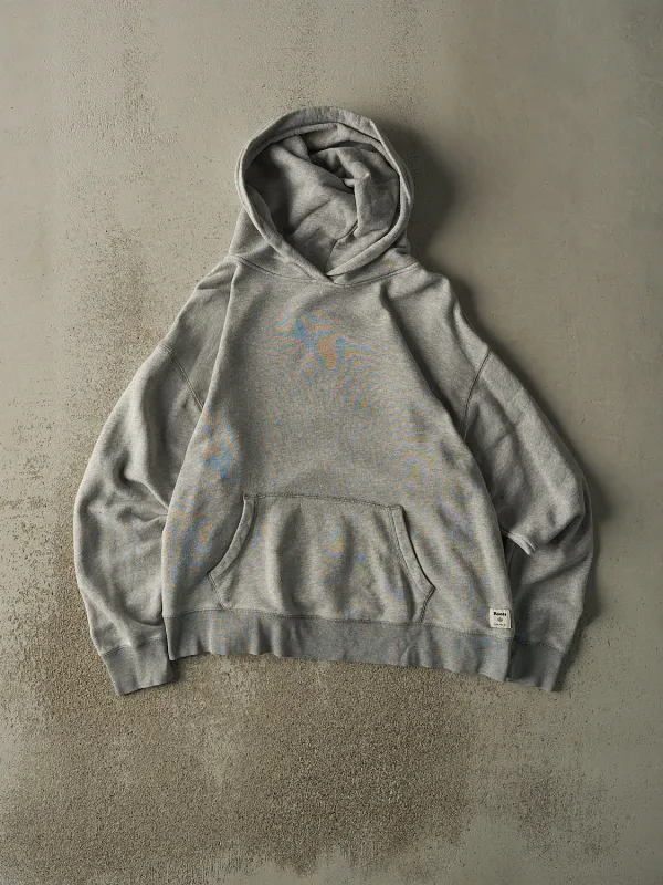 Vintage 90s Grey Roots Blank Hoodie (M) sold by Rebalance Vintage