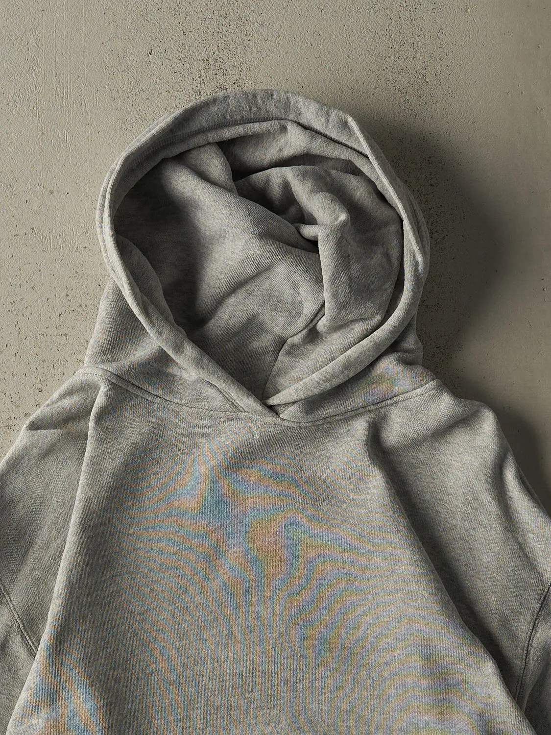 Vintage 90s Grey Roots Blank Hoodie (M) sold by Rebalance Vintage product image thumbnail 2