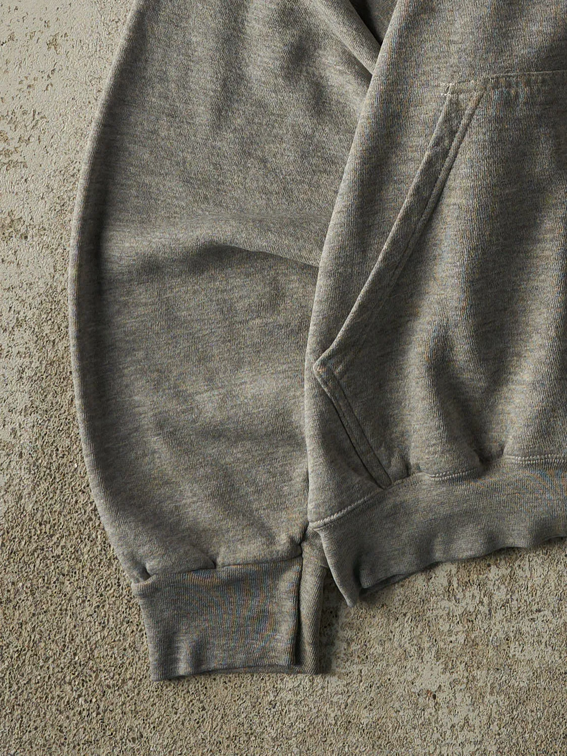 Vintage 90s Grey Blank Hoodie (M) sold by Rebalance Vintage product image thumbnail 3