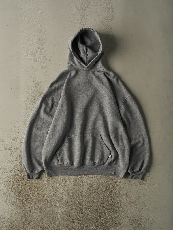Vintage 90s Grey Russell Athletic Blank Hoodie (XL/XXL) sold by Rebalance Vintage