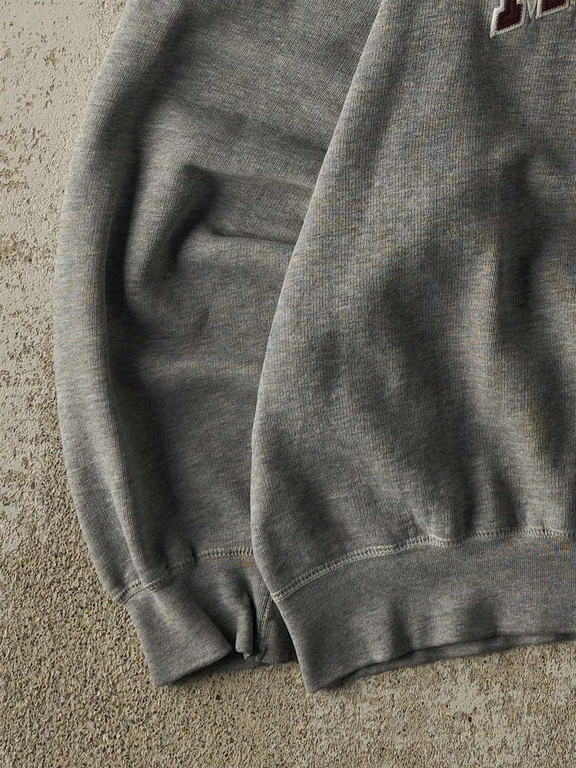 Vintage 90s Grey University of Montana Embroidered Russell Athletic Crewneck (L/XL) sold by Rebalance Vintage product image thumbnail 3