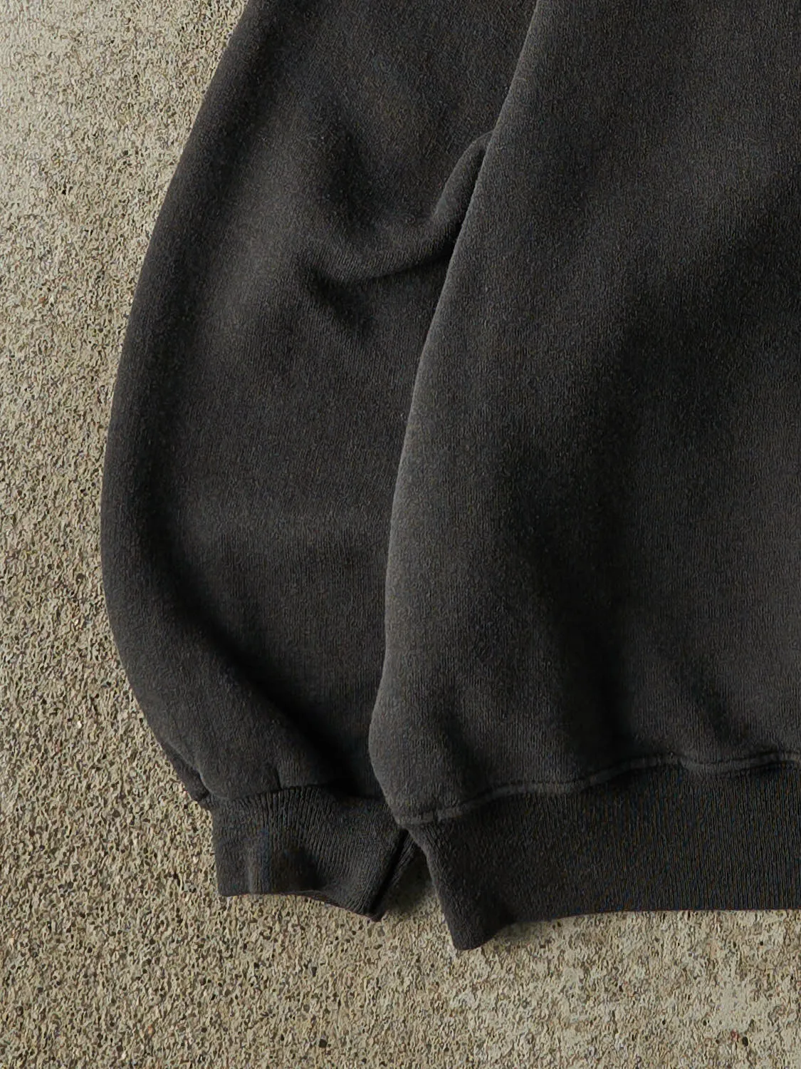 Vintage 80s Charcoal Grey Blank Crewneck (S/M) sold by Rebalance Vintage product image thumbnail 3