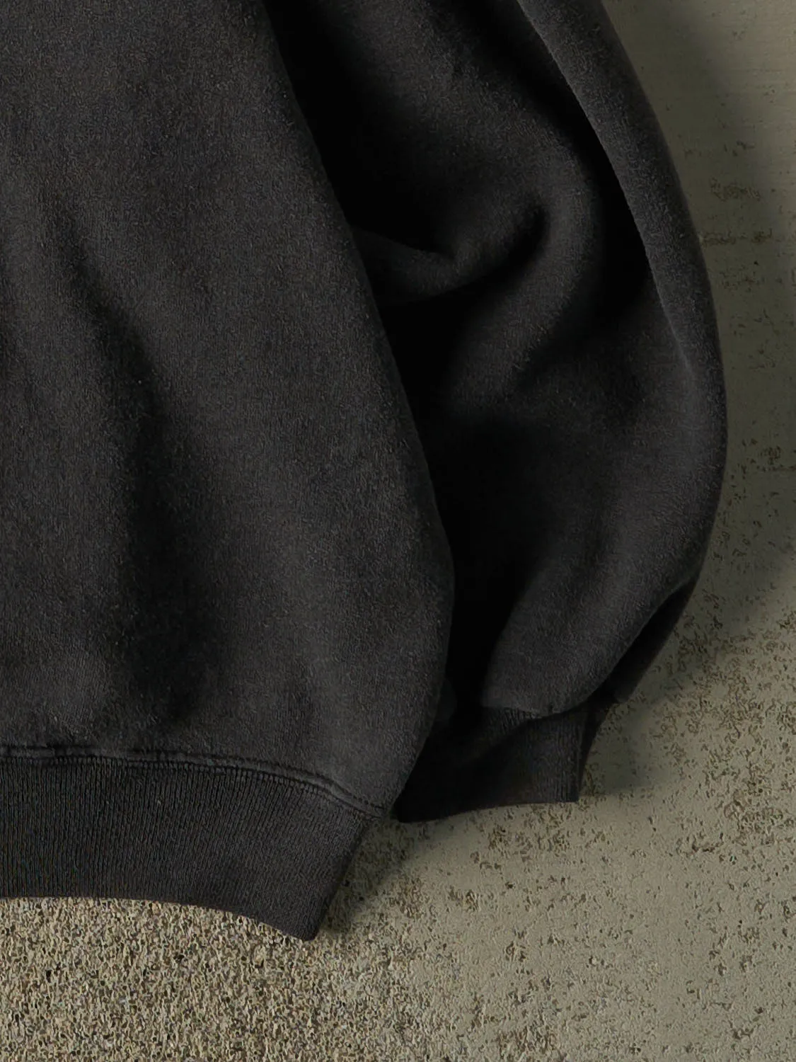 Vintage 80s Charcoal Grey Blank Crewneck (S/M) sold by Rebalance Vintage product image thumbnail 4