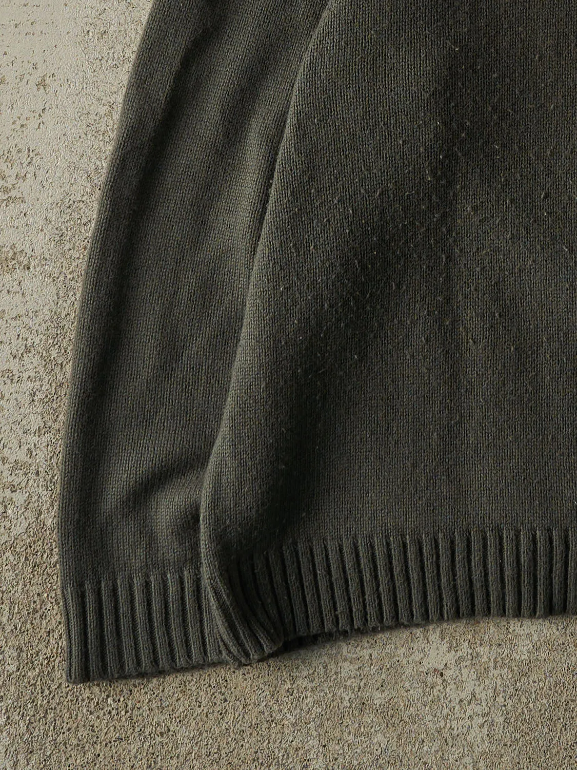 Vintage 90s Charcoal Grey & Burgundy Striped Old Navy Knit (XL/XXL) sold by Rebalance Vintage product image thumbnail 3