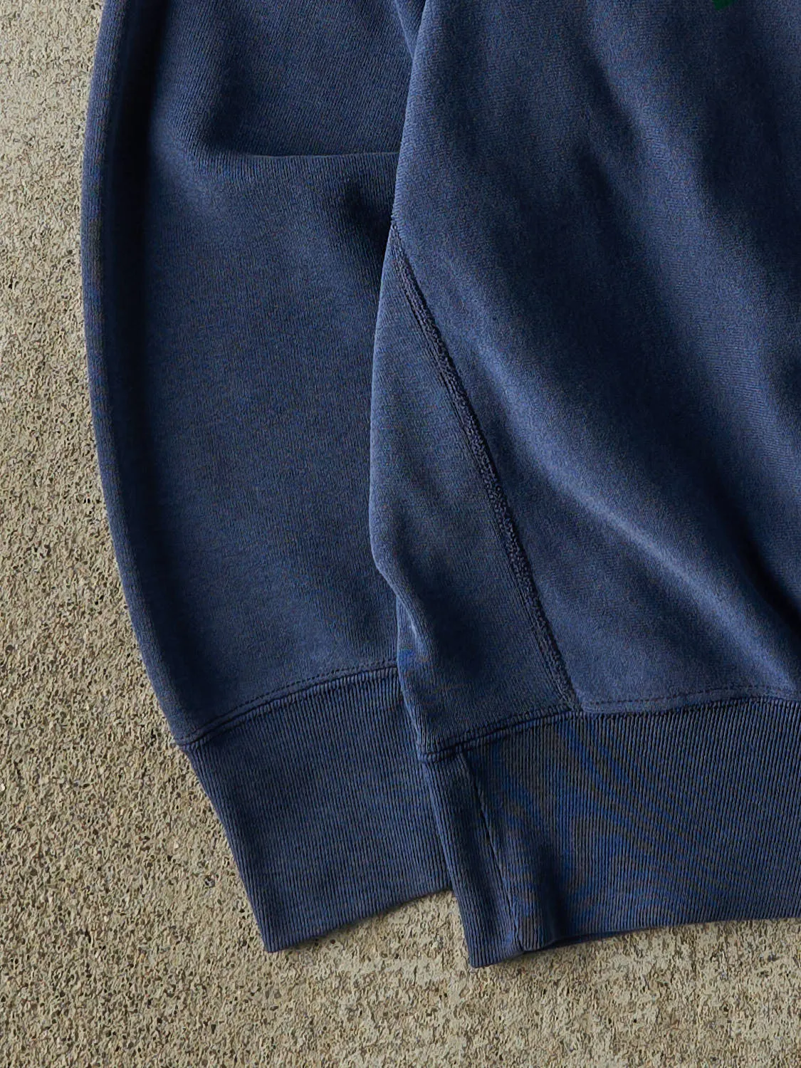 Vintage 80s Navy Blue Sheldon Crewneck (L) sold by Rebalance Vintage product image thumbnail 3