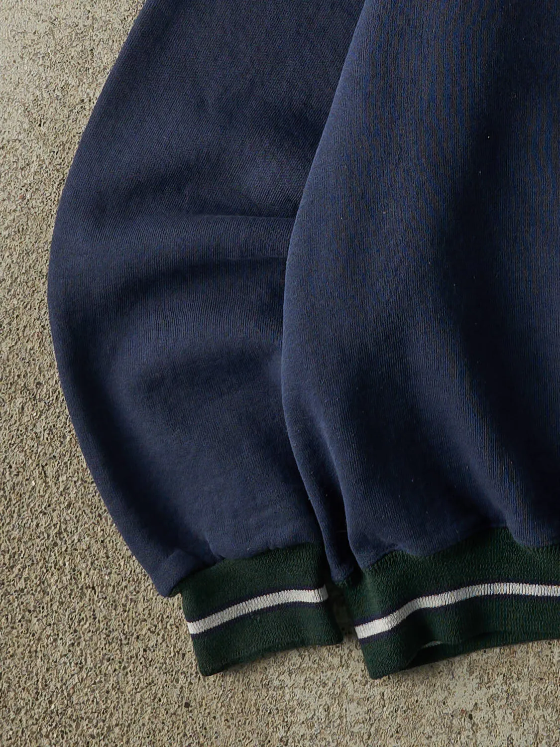 Vintage 90s Navy Blue Wilson Embroidered Crewneck (S/M) sold by Rebalance Vintage product image thumbnail 3