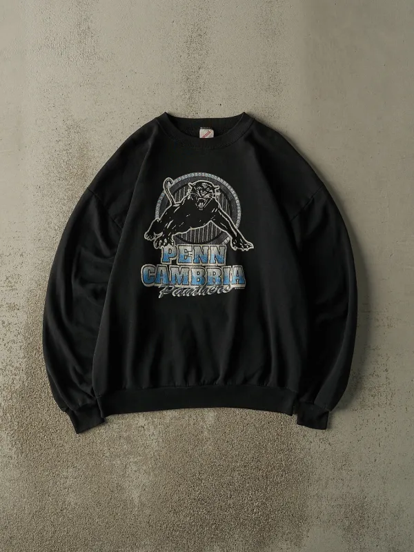 Vintage 95' Black Penn Cambria Panthers Crewneck (M/L) sold by Rebalance Vintage