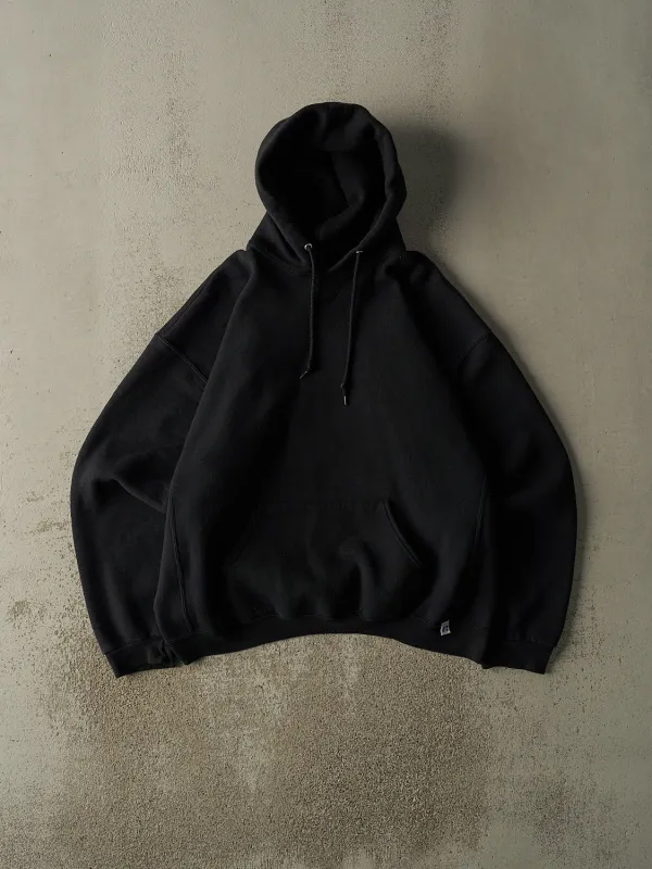 Vintage Y2K Black Russell Athletic Blank Hoodie (XL/XXL) sold by Rebalance Vintage