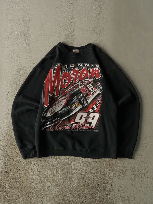 Vintage 90s Black Donnie Moran Racing Crewneck (M) sold by Rebalance Vintage