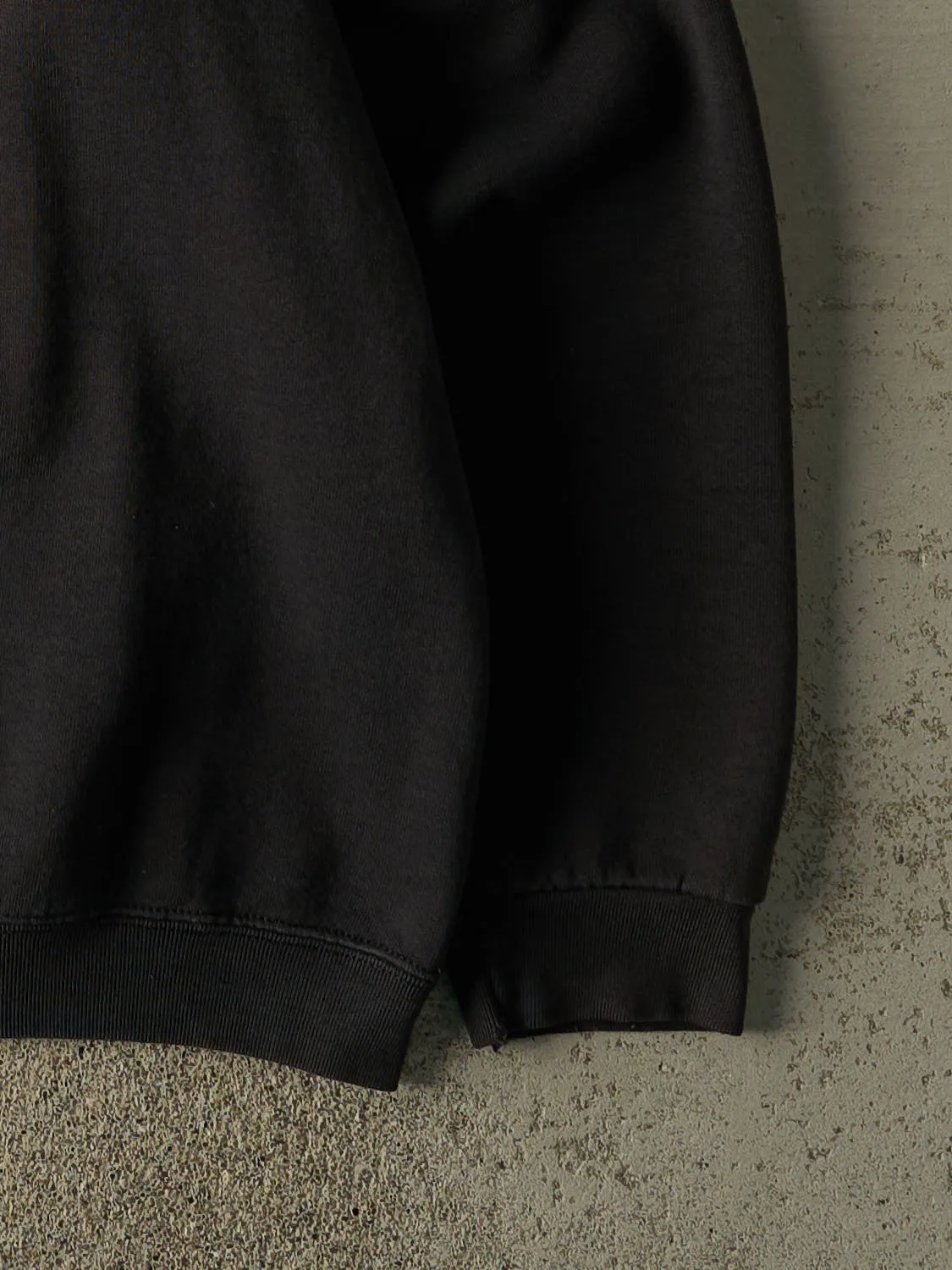 Vintage 90s Faded Black Blank Crewneck (XL) sold by Rebalance Vintage product image thumbnail 4