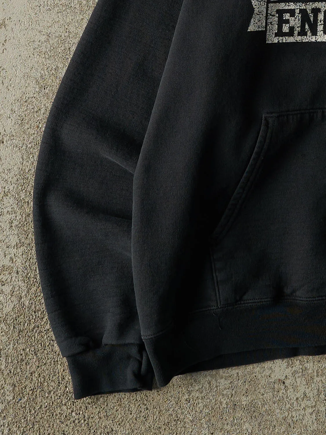 Vintage 90s Black Manchester England Hoodie (M) sold by Rebalance Vintage product image thumbnail 3