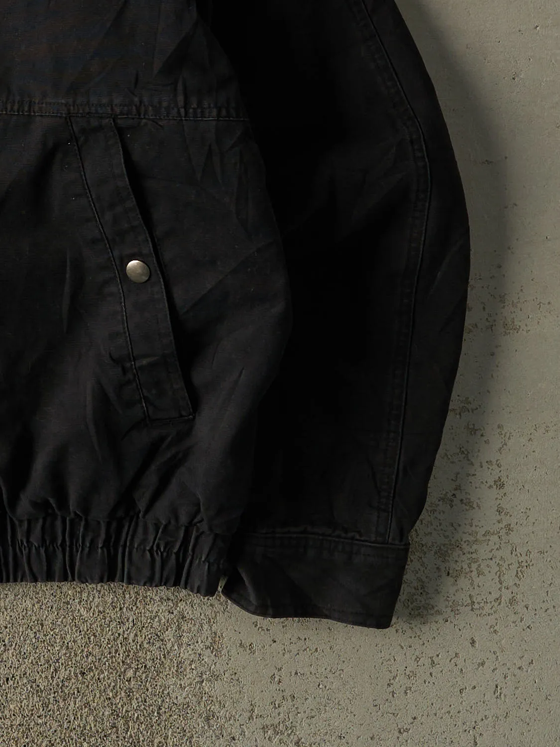 Vintage 90s Black Snap-On Embroidered Jacket (XL) sold by Rebalance Vintage product image thumbnail 3