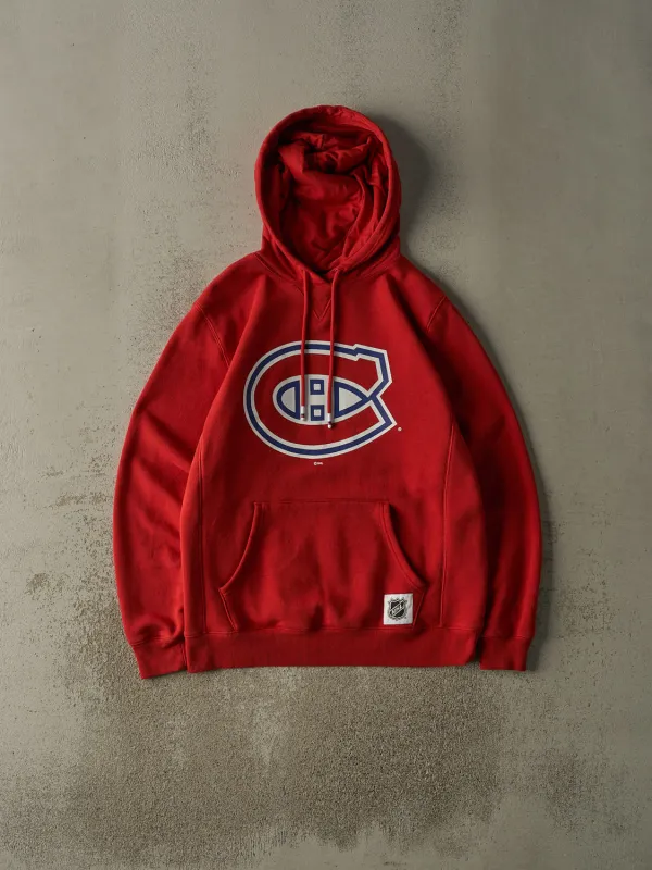 Vintage Y2K Red Montreal Canadiens Hoodie (L) sold by Rebalance Vintage
