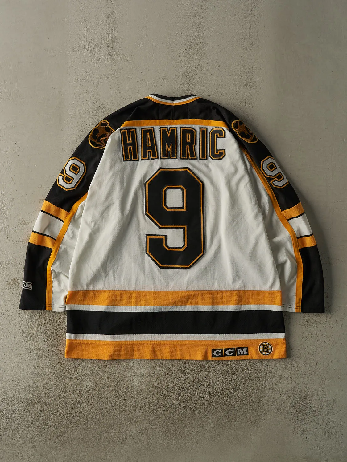 Vintage 90s White Boston Bruins Hockey Jersey (XXL) sold by Rebalance Vintage product image thumbnail 3