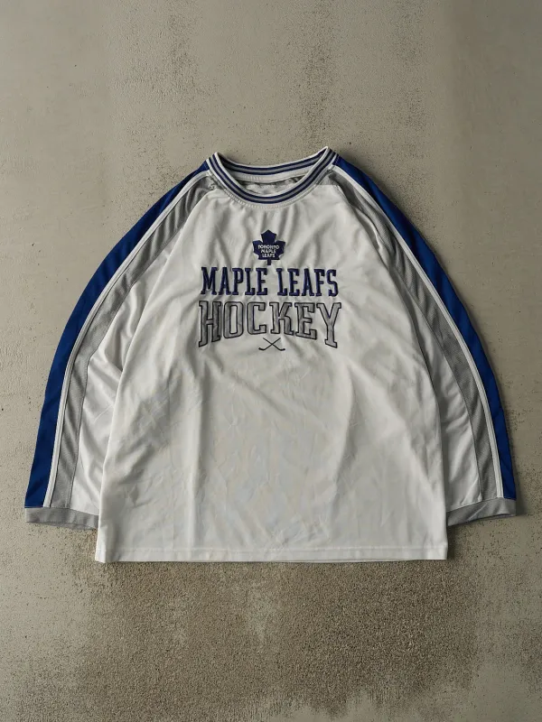Vintage 90s White Toronto Maple Leafs Embroidered Jersey (XL/XXL) sold by Rebalance Vintage