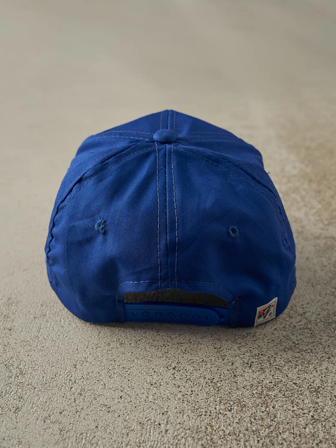 Vintage 90s Blue Toronto Maple Leafs Embroidered Snapback sold by Rebalance Vintage product image thumbnail 3