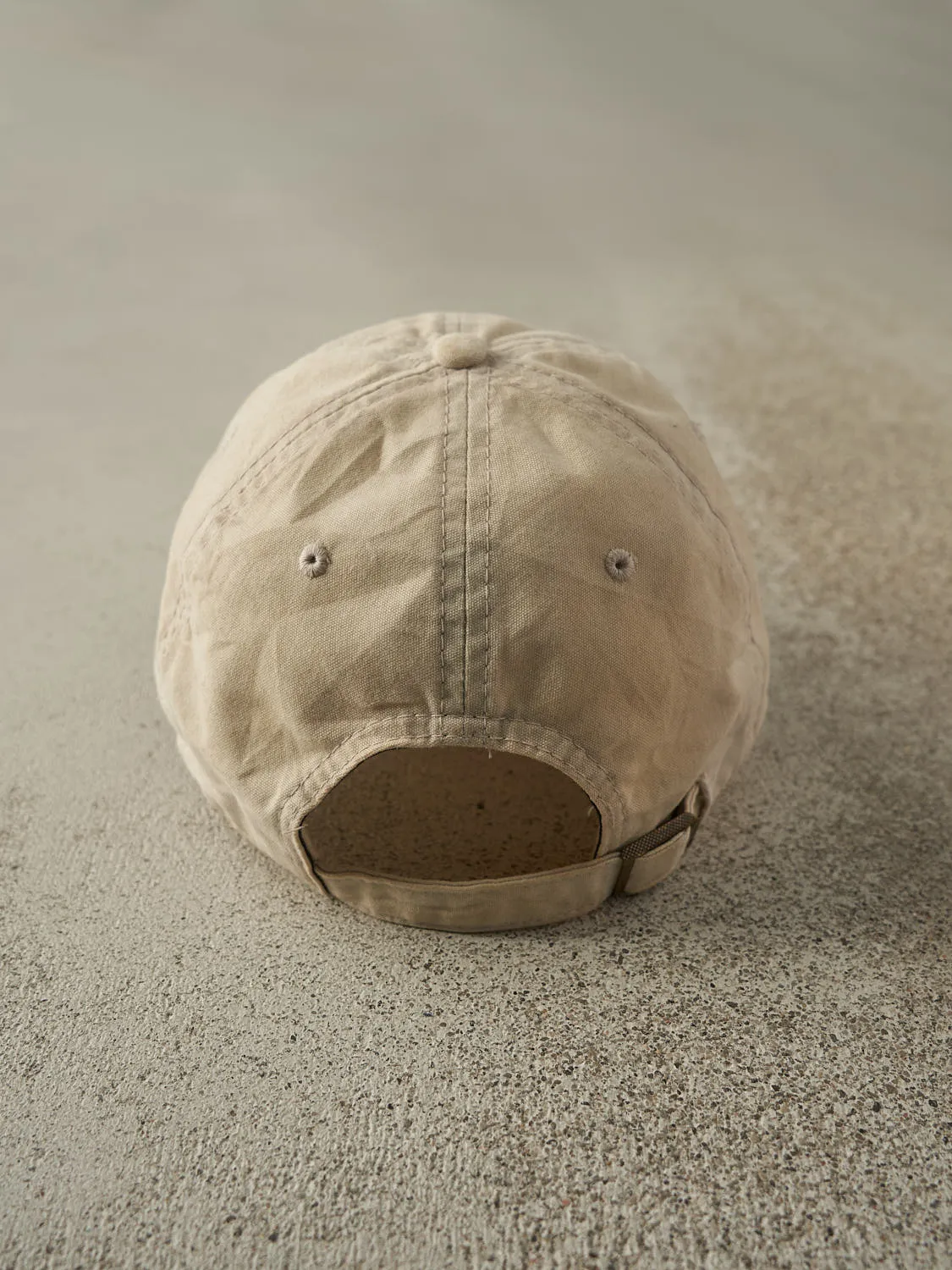 Vintage Y2K Beige & Blue Colorado Avalanche Two Tone Strapback sold by Rebalance Vintage product image thumbnail 4