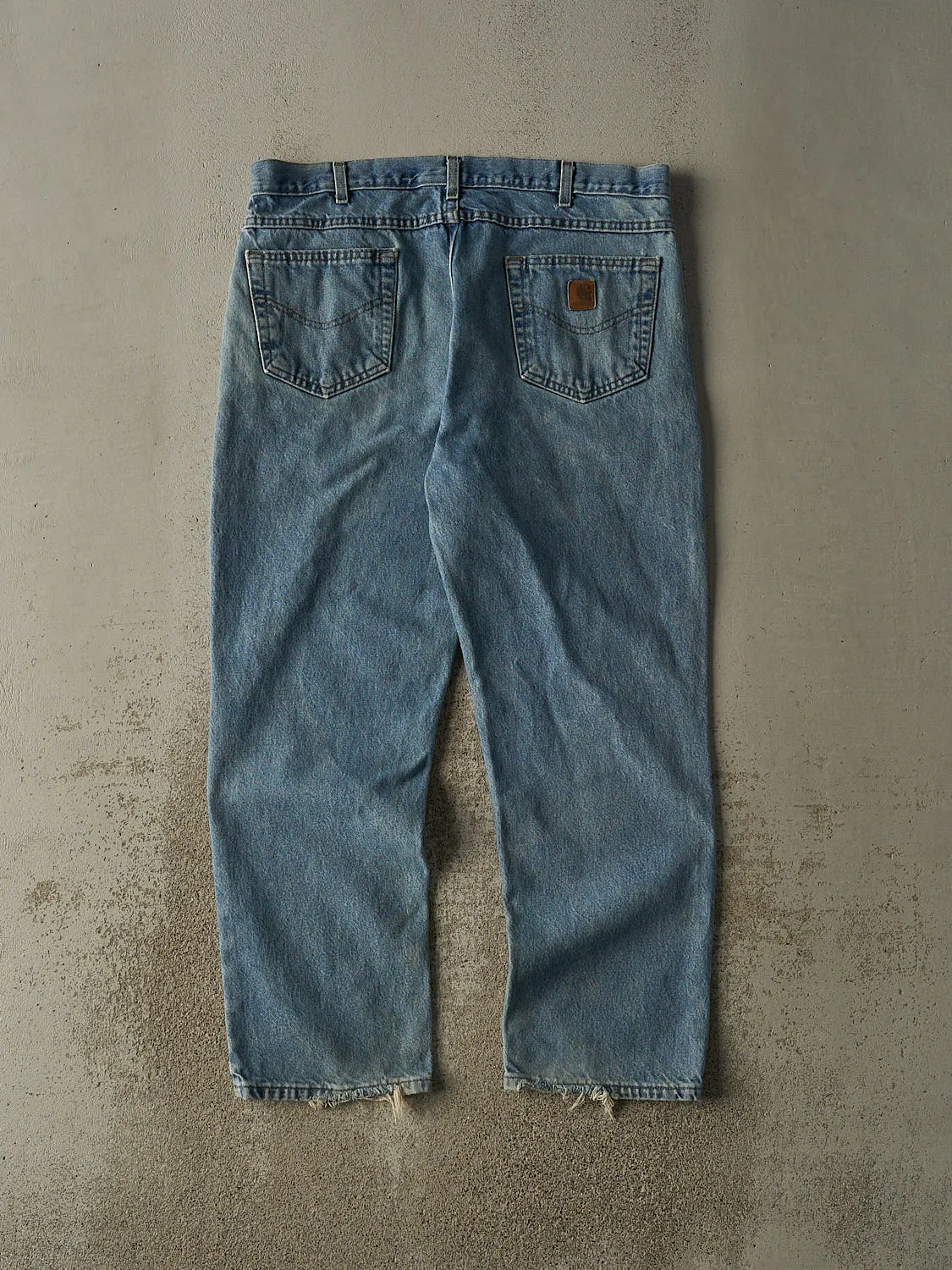 Vintage 90s Light Wash Carhartt Jeans (36x28.5) sold by Rebalance Vintage product image thumbnail 3