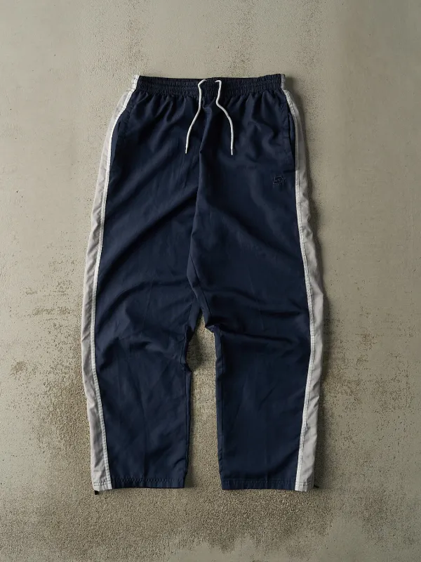 Vintage Y2K Navy Blue Starter Track Pants (30x30.5) sold by Rebalance Vintage