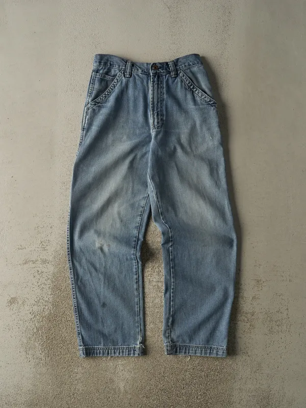Vintage 90s Light Wash Old Navy Painters Pants (29x31.5) sold by Rebalance Vintage