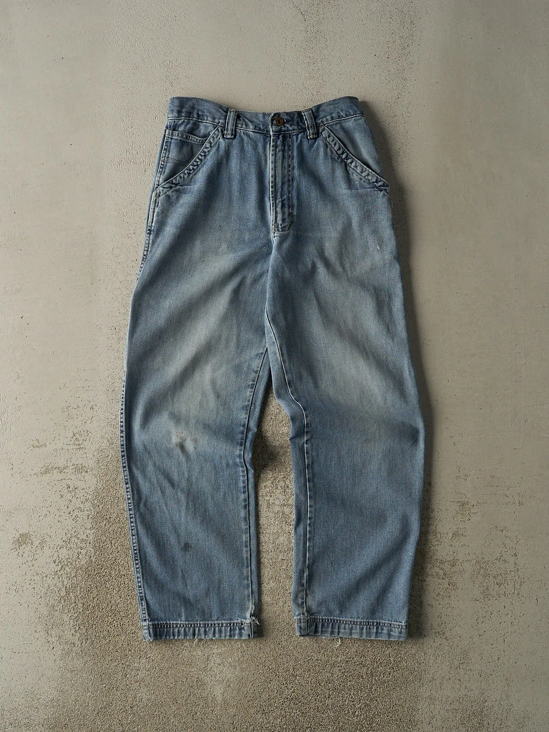 Vintage 90s Light Wash Old Navy Painters Pants (29x31.5) sold by Rebalance Vintage