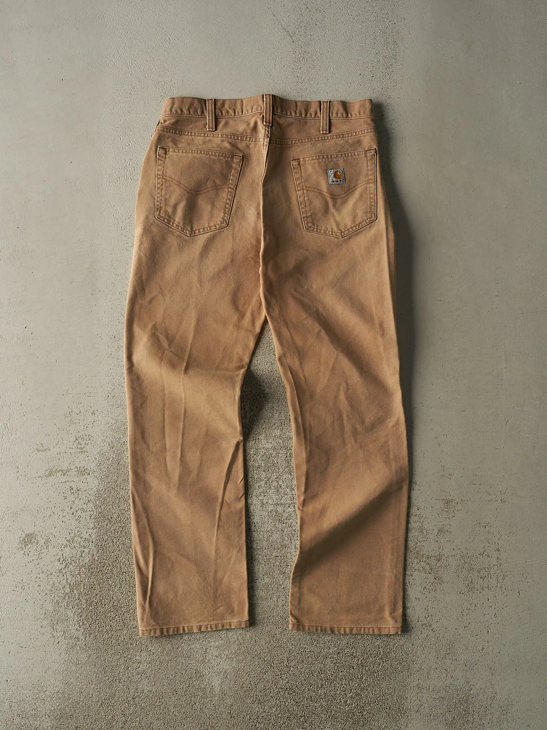 Vintage Y2K Camel Carhartt Work Pants (33.5x31) sold by Rebalance Vintage product image thumbnail 2