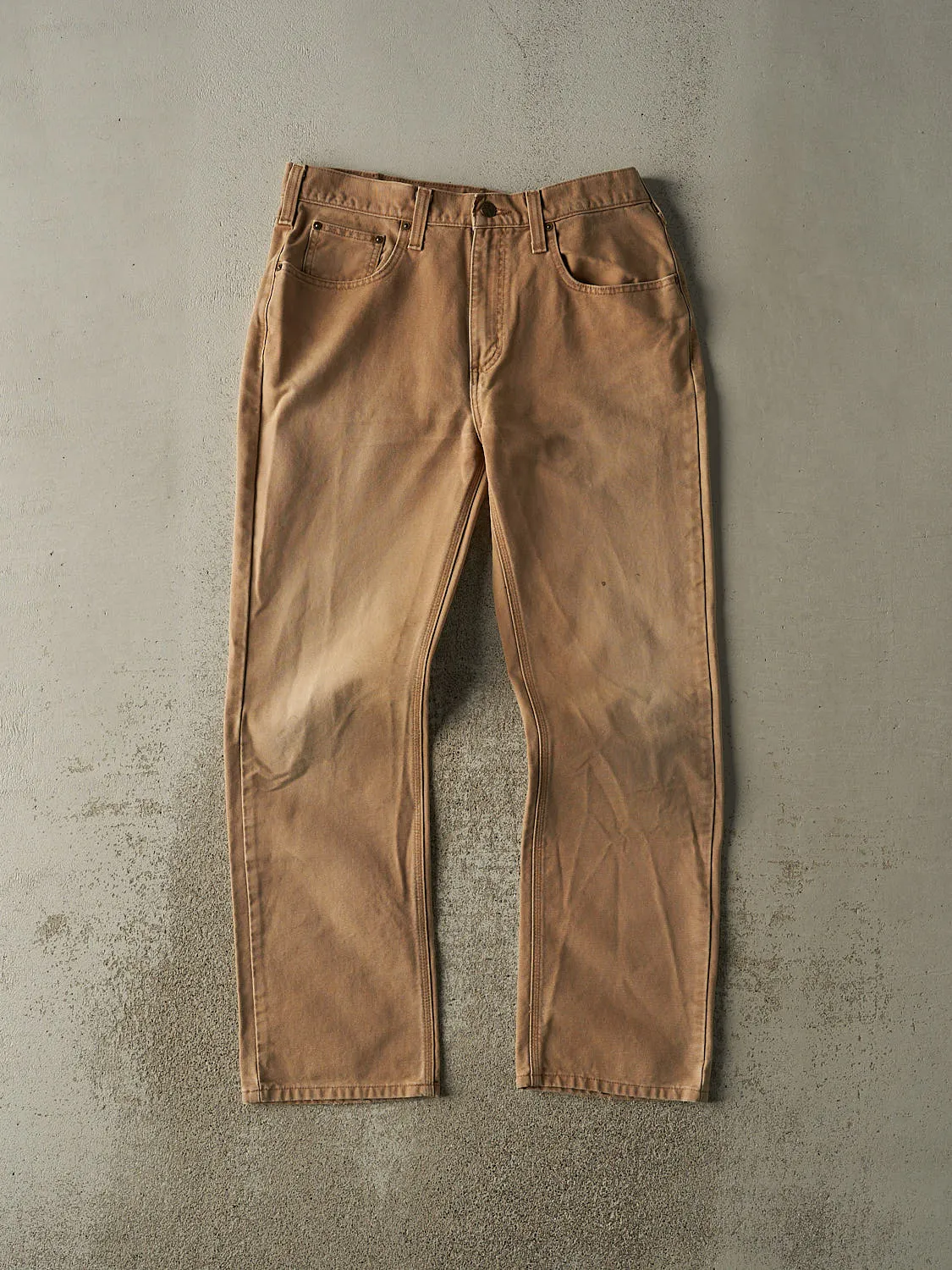 Vintage Y2K Camel Carhartt Work Pants (33.5x31) sold by Rebalance Vintage