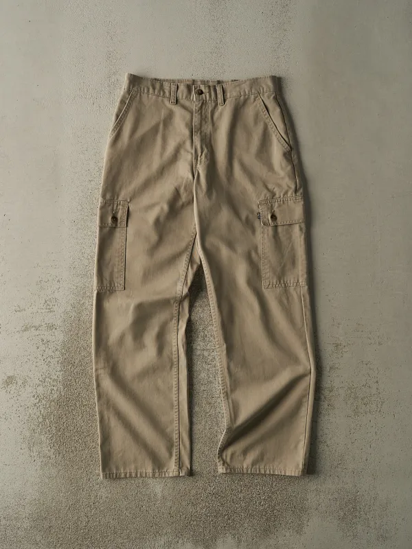 Vintage 90s Beige Levi's Cargo Pants (31x31) sold by Rebalance Vintage