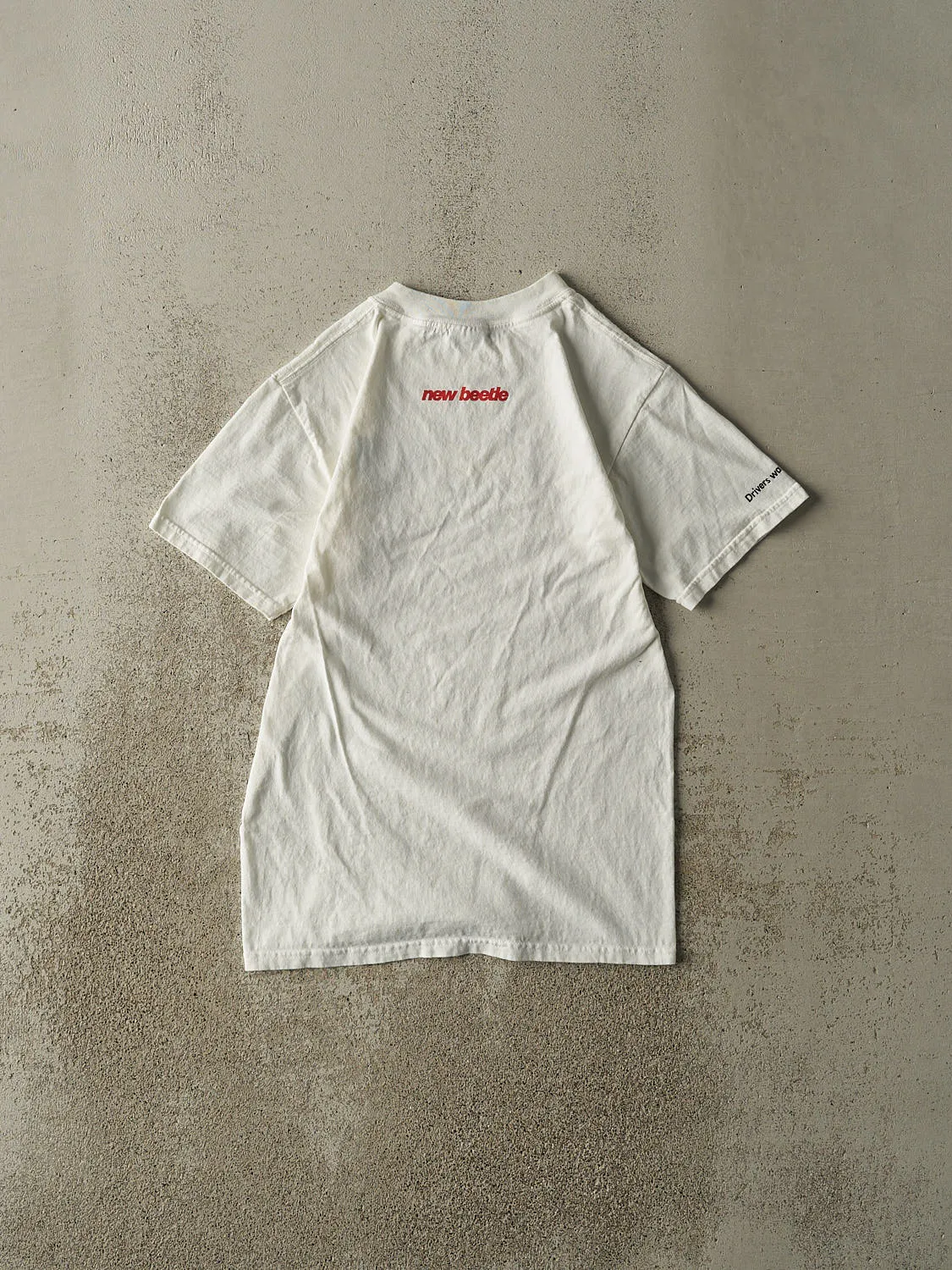 Vintage Y2K White Volkswagen Tee (XS ) sold by Rebalance Vintage product image thumbnail 2