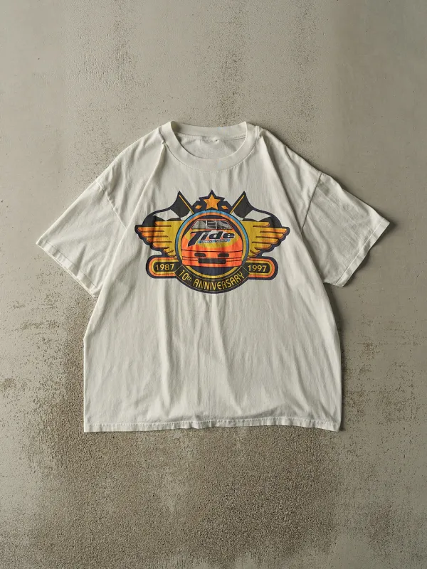 Vintage 97' White Tide Racing Tee (L/XL) sold by Rebalance Vintage