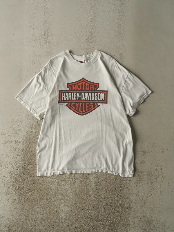 Vintage 05' White Harley Davidson Springfield IL Tee (L/XL) sold by Rebalance Vintage