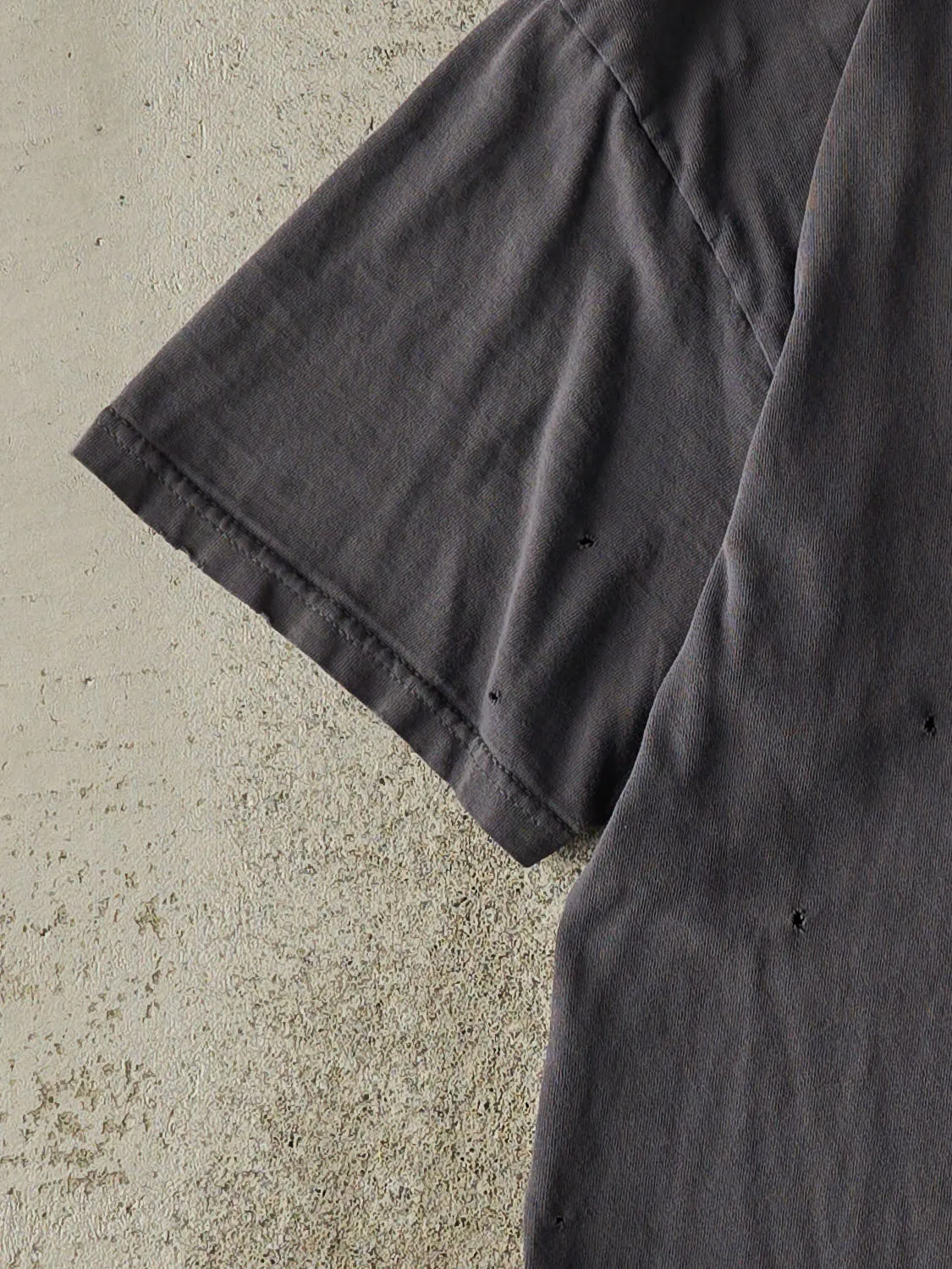 Vintage Y2K Charcoal Grey "Responsible Adult" Slogan Tee (M/L) sold by Rebalance Vintage product image thumbnail 3