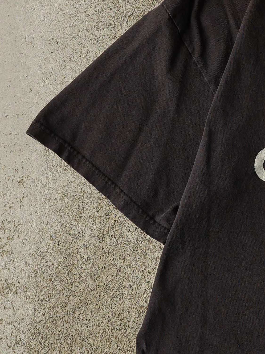 Vintage 90s Faded Black Adidas Logo Tee (M/L) sold by Rebalance Vintage product image thumbnail 3