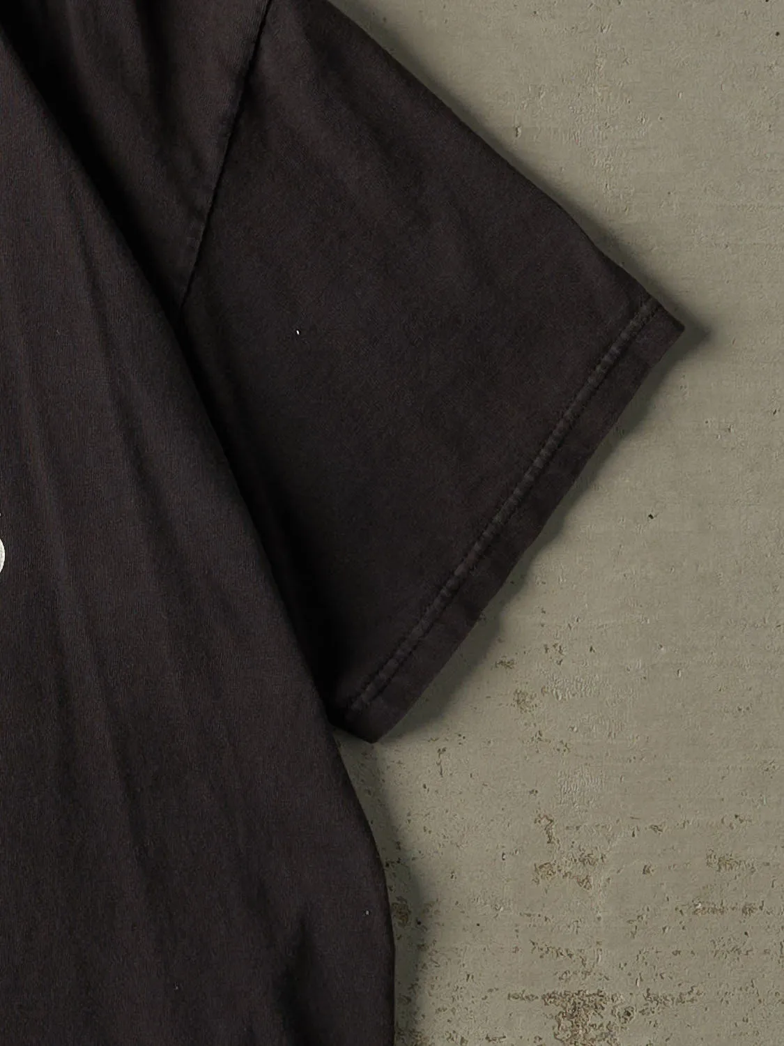 Vintage 90s Faded Black Adidas Logo Tee (M/L) sold by Rebalance Vintage product image thumbnail 4